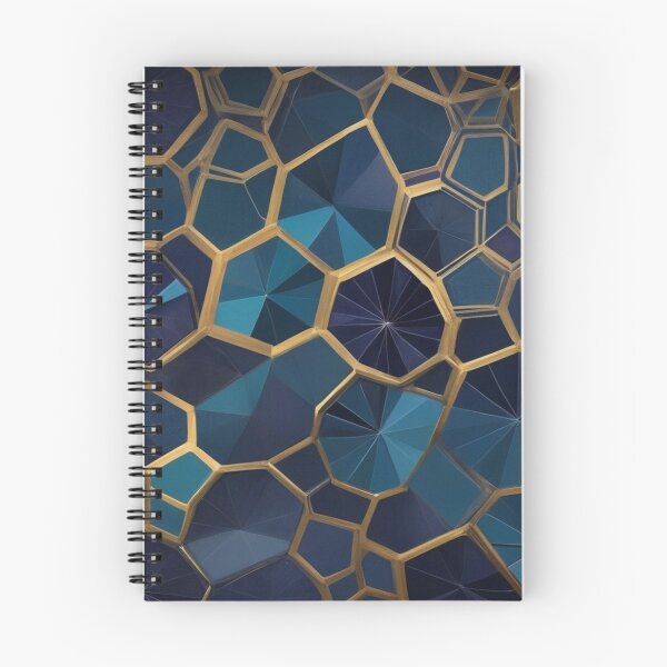 Item preview, Hexagons Geometric Pattern designed and sold by TondoMeander.