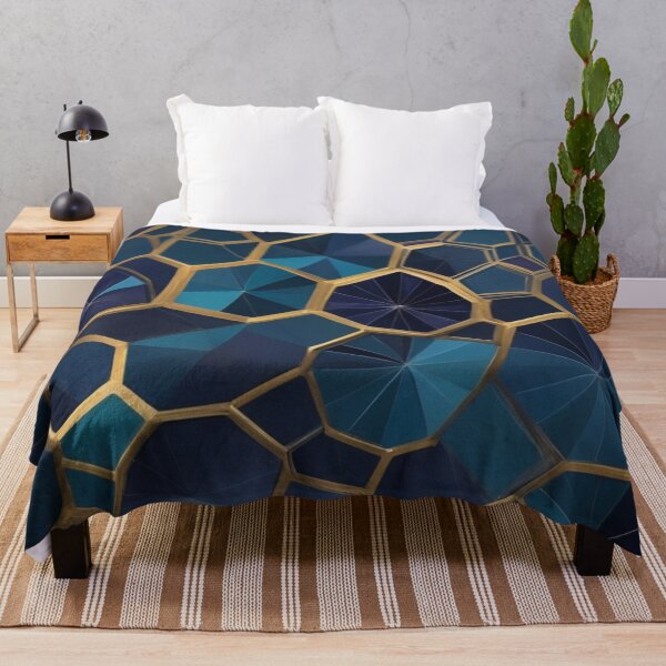 Item preview, Hexagons Geometric Pattern designed and sold by TondoMeander.