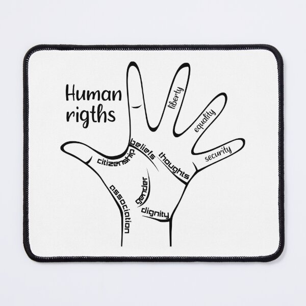Item preview, Human rights designed and sold by TextPilotFrog.