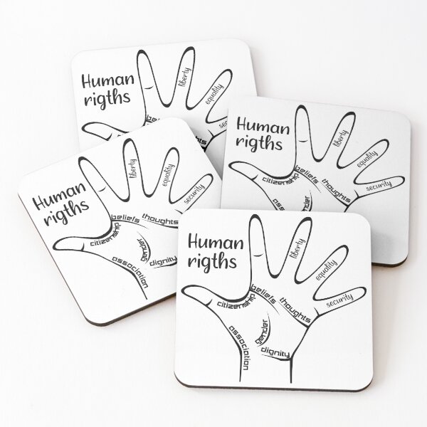Item preview, Human rights designed and sold by TextPilotFrog.