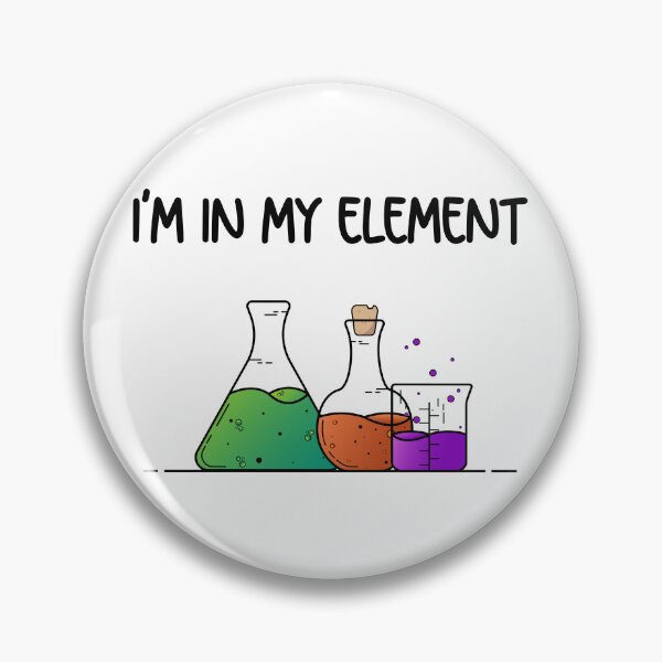 Item preview, Funny Chemist – I'm In My Element Gift for Chemistry and Science Nerds designed and sold by ScienceCorner.