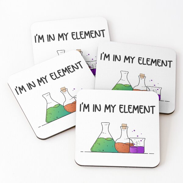 Item preview, Funny Chemist – I'm In My Element Gift for Chemistry and Science Nerds designed and sold by ScienceCorner.