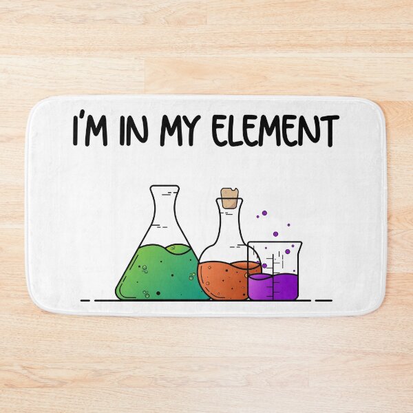 Item preview, Funny Chemist – I'm In My Element Gift for Chemistry and Science Nerds designed and sold by ScienceCorner.