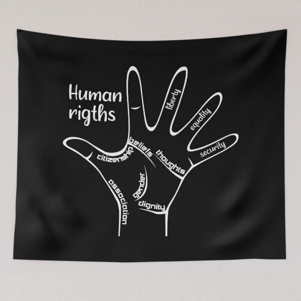 Item preview, Human rights designed and sold by TextPilotFrog.
