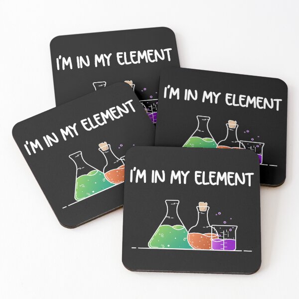 Item preview, Funny Chemist – I'm In My Element Gift for Chemistry and Science Nerds designed and sold by ScienceCorner.