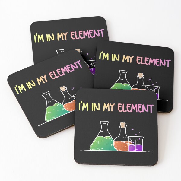 Item preview, Funny Chemist – I'm In My Element Gift for Chemistry and Science Nerds designed and sold by ScienceCorner.