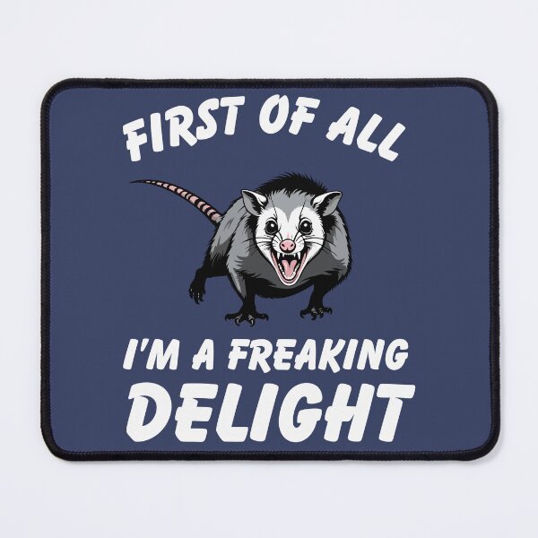Item preview, I'm a Delight Funny Possum Digital Art designed and sold by Magnolia Valley Art.