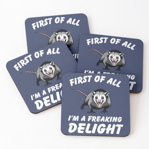 Item preview, I'm a Delight Funny Possum Digital Art designed and sold by Magnolia Valley Art.