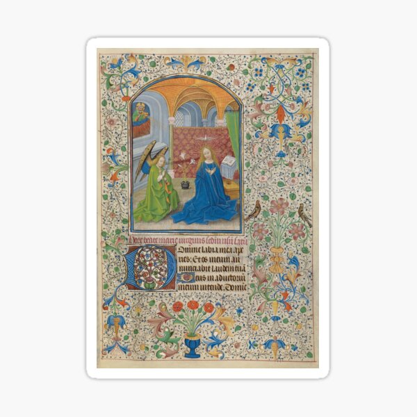 Item preview, Illuminated Text - The Annunciation designed and sold by LegacyPressCo.