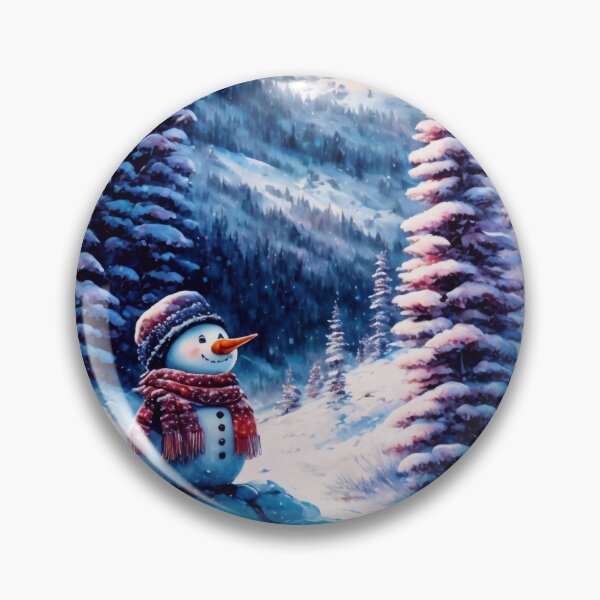 Item preview, Little Snowman in the Forest designed and sold by m-y-A-I-A-R-T-.
