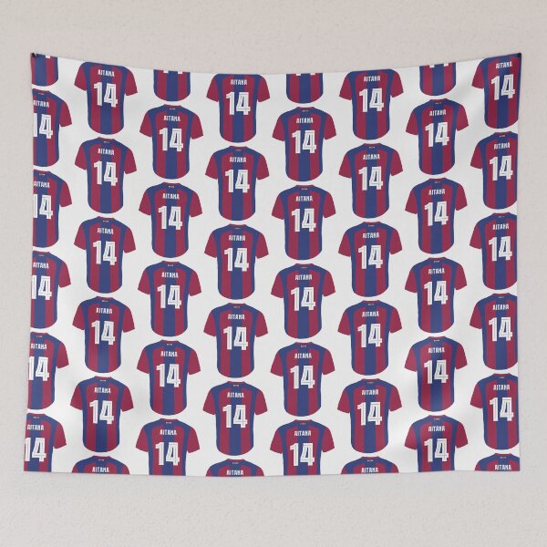 Item preview, Aitana Bonmatí Football Shirt Illustration designed and sold by samanthagarrett.