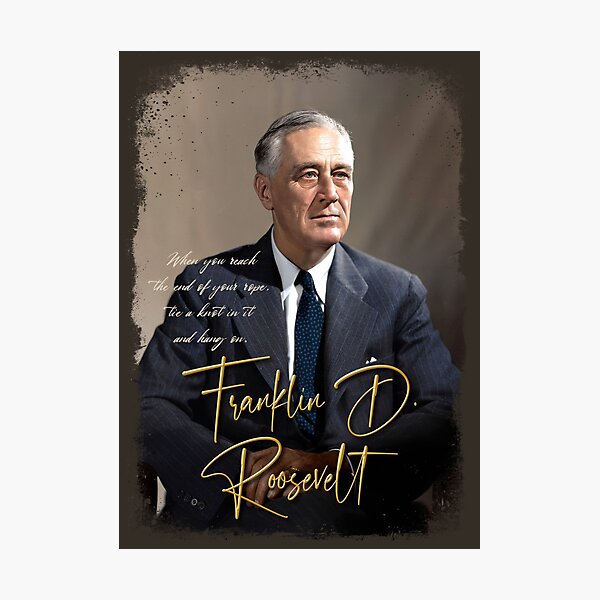Item preview, Franklin D. Roosevelt designed and sold by Trexyca Artworks Store.