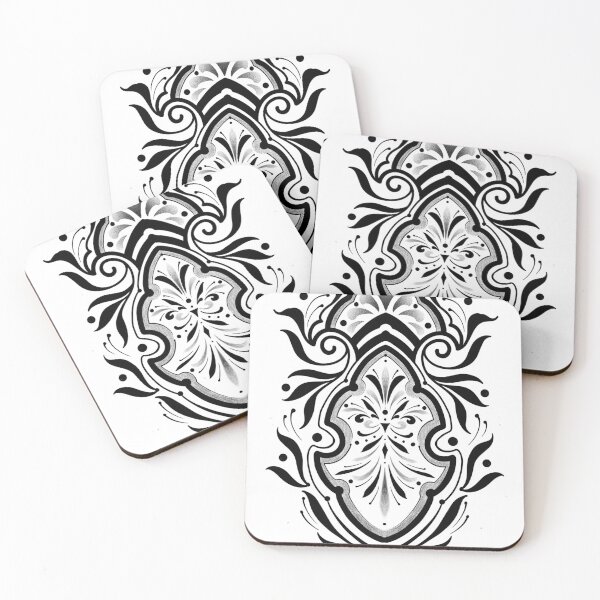 Item preview, Art nouveau flowers and leaves designed and sold by 7Delamancha.