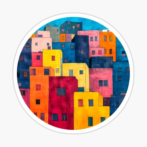 Item preview, Vibrant City Dreams designed and sold by Bearabilia.