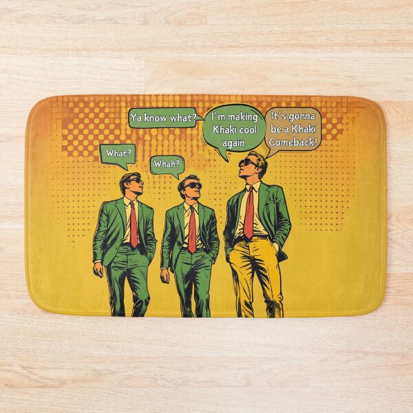 Item preview, KHAKI COMEBACK FUNNY FASHION STATEMENT WALLSTREET MODELS GUYS designed and sold by NikoDeeko.