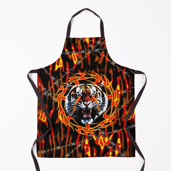 Item preview, burning tiger designed and sold by JVNS.