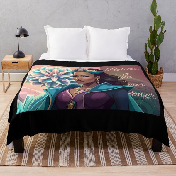 Item preview, Believe In Your Power Ebony Queen Women Motivating designed and sold by Melan Designs.