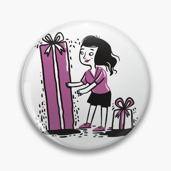 Item preview, Girl and presents designed and sold by jasmineberry.