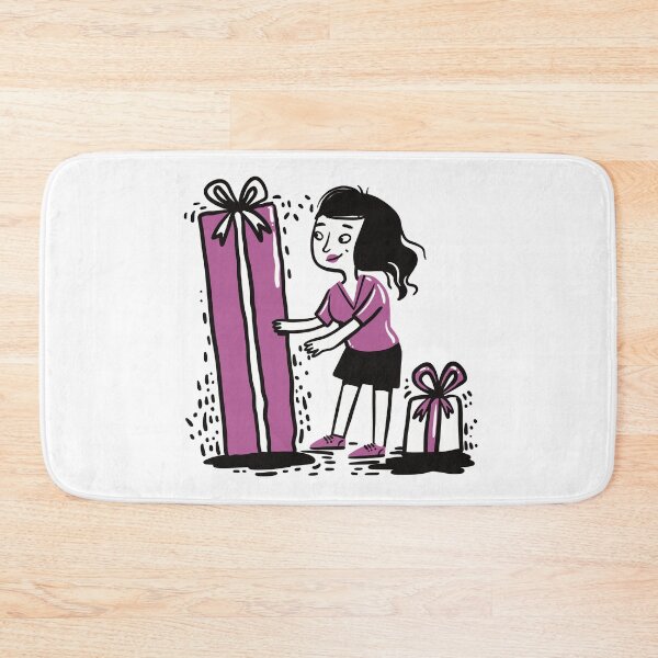 Item preview, Girl and presents designed and sold by jasmineberry.