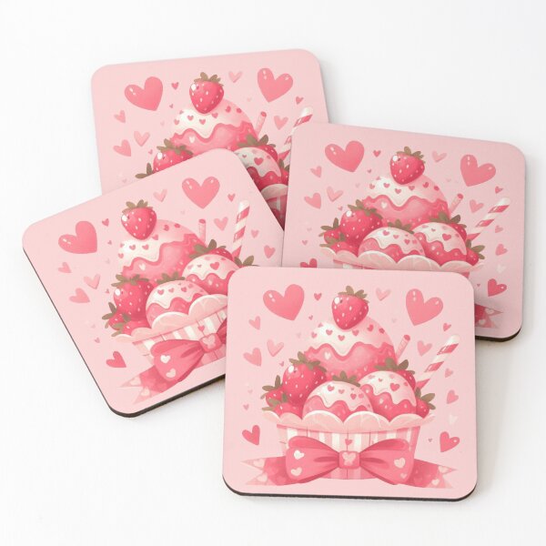 Item preview, Strawberry Ice Cream designed and sold by Dollette Heaven.