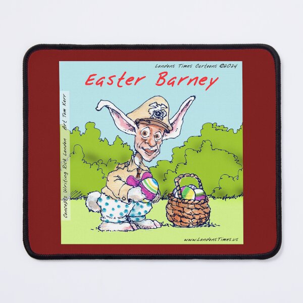 Item preview, Easter Barney Fife With Colorful Eggs  designed and sold by Rick London Gifts.