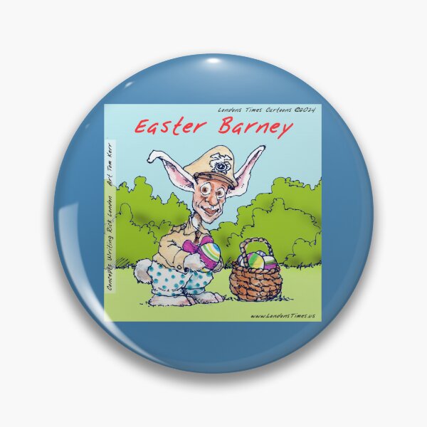 Item preview, Easter Barney Fife With Colorful Eggs  designed and sold by Rick London Gifts.