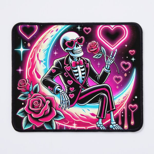 Item preview, Romantic Skeleton as a Valentine's Day Gift designed and sold by ATOTI.