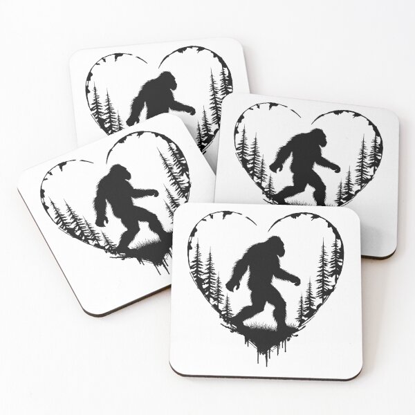 Item preview, Bigfoot Heart designed and sold by JessArty ⭐⭐⭐⭐⭐.