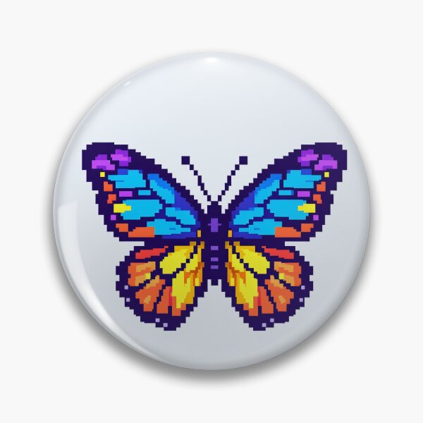 Item preview, Pixel Butterfly: Vibrant Wings  designed and sold by Jollys-ArtShop.