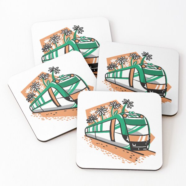 Item preview, Flower Series Train (Perth Western Australia) designed and sold by jasmineberry.