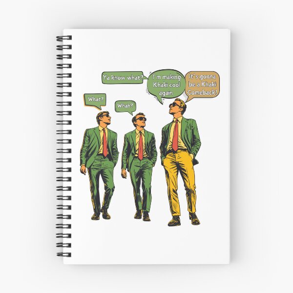 Item preview, KHAKI COMEBACK FUNNY FASHION STATEMENT WALLSTREET MODELS GUYS designed and sold by NikoDeeko.