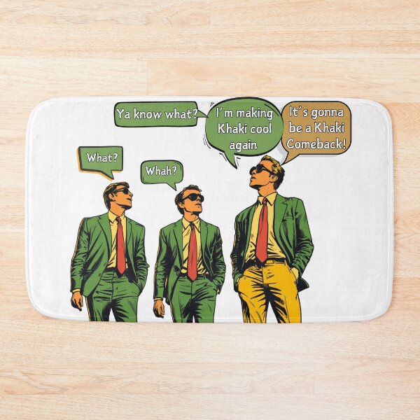Item preview, KHAKI COMEBACK FUNNY FASHION STATEMENT WALLSTREET MODELS GUYS designed and sold by NikoDeeko.