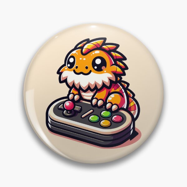 Item preview, Fire dragon Joystick Game - Bearded Dragon designed and sold by aylastyle.