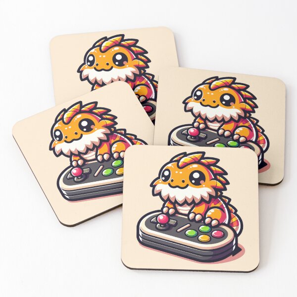 Item preview, Fire dragon Joystick Game - Bearded Dragon designed and sold by aylastyle.