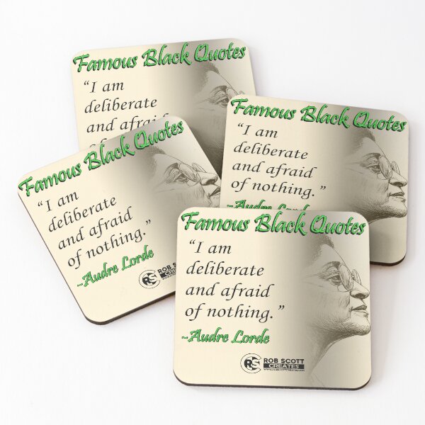 Item preview, Audre L Quote 2 designed and sold by RobScottCreates.