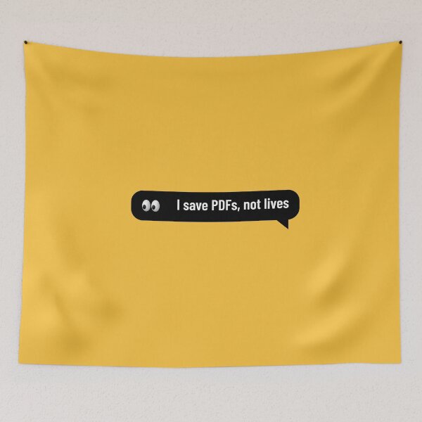 Item preview, i save pdfs not lives designed and sold by sydney-syder.
