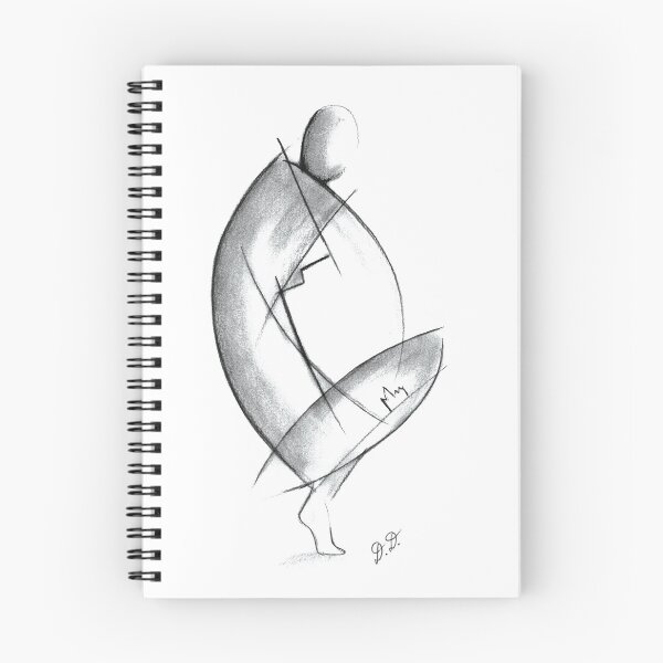 Item preview, Figurative Charcoal Drawing , woman sitting, charcoal colour  designed and sold by DenisaDesign.