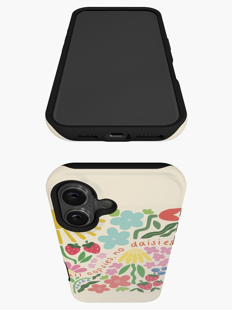 Imagen 3 de 4, Funda de iPhone con la obra Todo es un error, no hay margaritas, diseñada y vendida por peevedandpeachy.