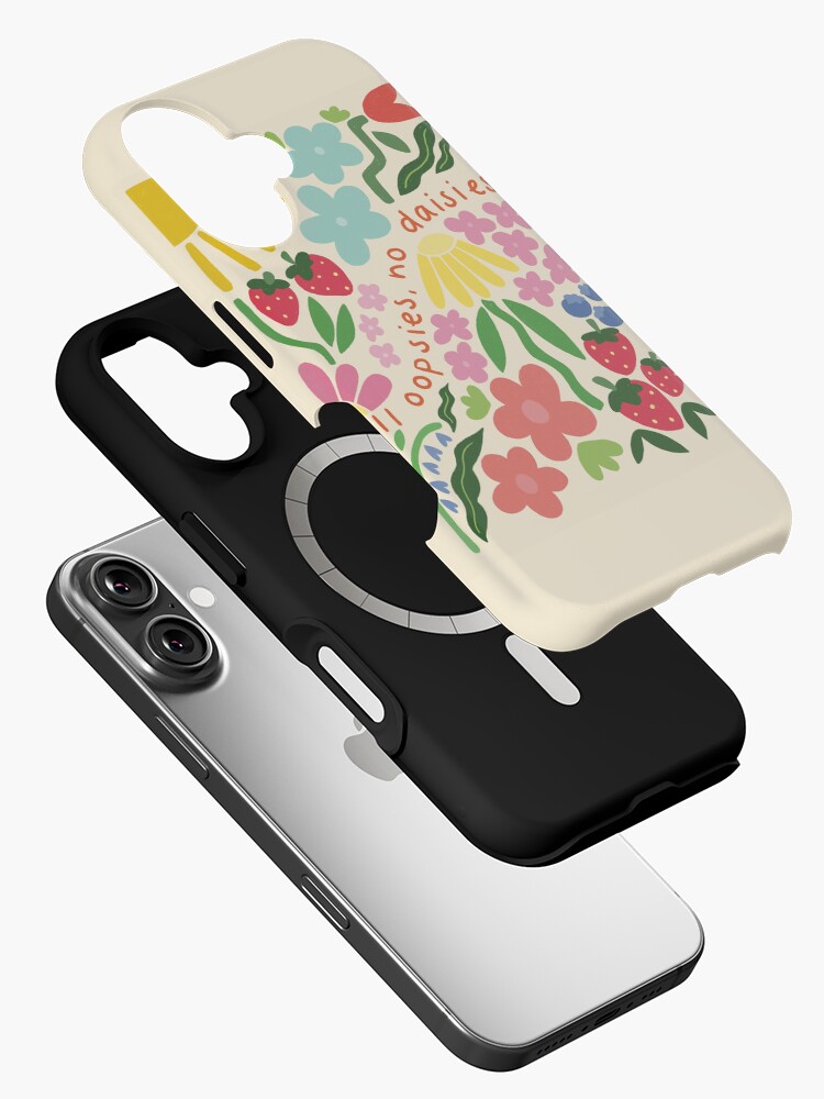 Imagen 2 de 4, Funda de iPhone con la obra Todo es un error, no hay margaritas, diseñada y vendida por peevedandpeachy.