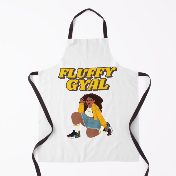 Item preview, Fluffy Gyal, Fat Girl, Jamaican Patois (Patwa) designed and sold by Kolcha.