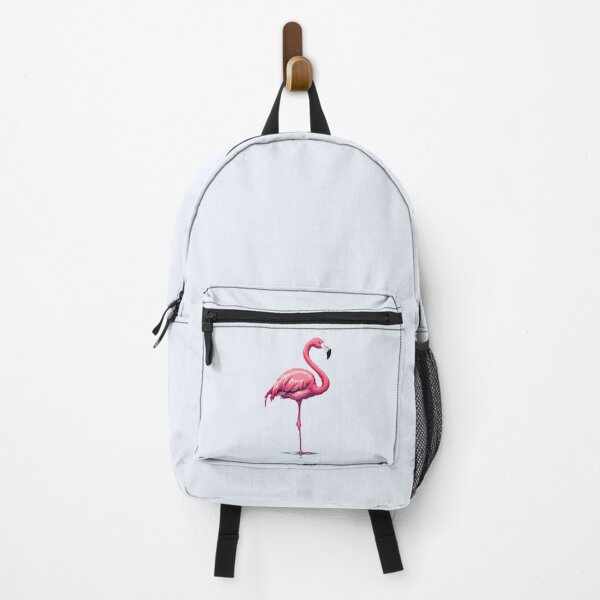 Item preview, Pixel Flamingo: Graceful One-Legged Pose designed and sold by Jollys-ArtShop.