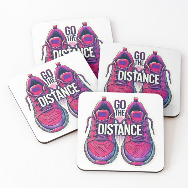 Item preview, Go the Distance Sticker running designed and sold by King Of Designs.