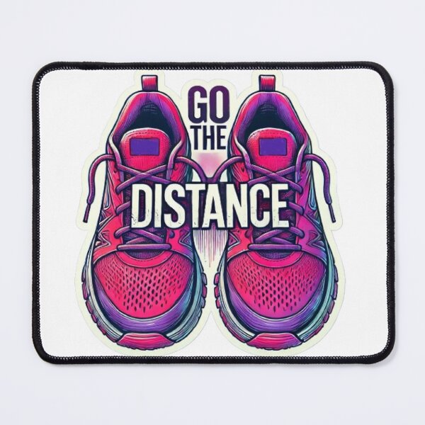 Item preview, Go the Distance Sticker running designed and sold by King Of Designs.