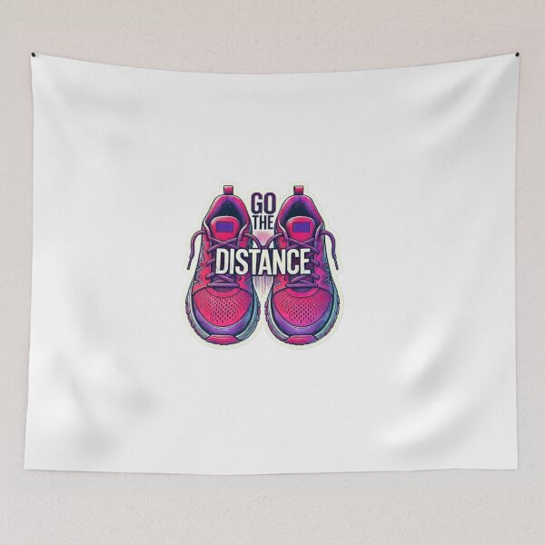Item preview, Go the Distance Sticker running designed and sold by King Of Designs.