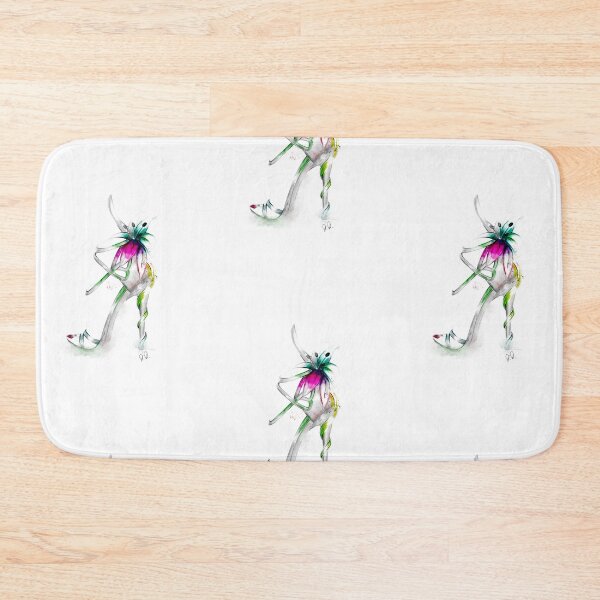 Item preview, Drawing of ladies Shoe Illustration with flower  designed and sold by DenisaDesign.