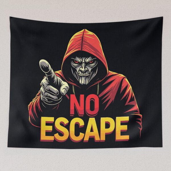 Item preview, Creepy No Escape Skull Horror Game designed and sold by Taans-Creation.