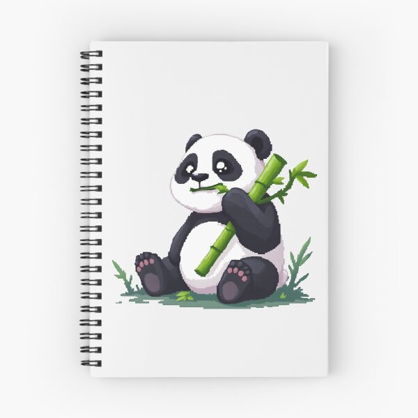 Item preview, Pixel Panda: Bamboo Feast designed and sold by Jollys-ArtShop.