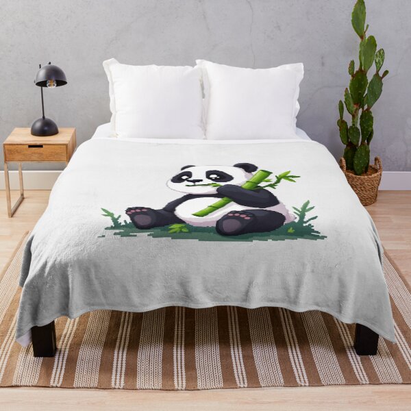 Item preview, Pixel Panda: Bamboo Feast designed and sold by Jollys-ArtShop.