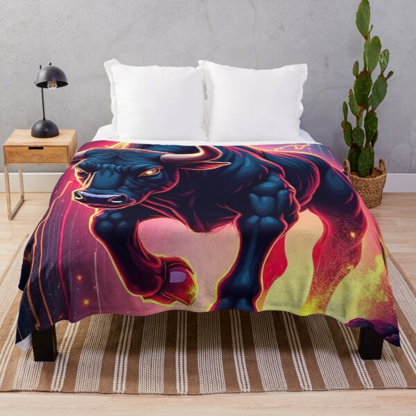 Item preview, Crypto Bull: Wealth and Prosperity Unleashed designed and sold by RK - Shop.