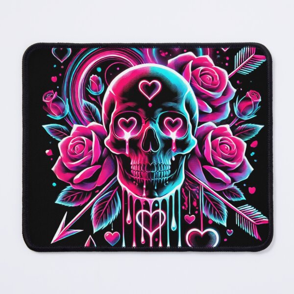 Item preview, Playful Skeleton with Floating Hearts – Valentine’s Day Vibe designed and sold by ATOTI.